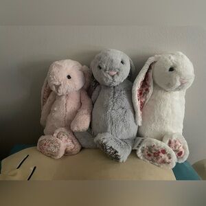 Bundle of Jellycat Blossom Bunnies (MEDIUM)